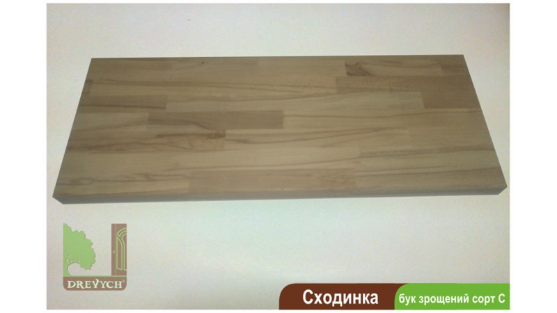Щит з бука зрощеного сорт С 20мм